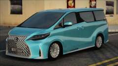 Lexus LM300h 2021 para GTA San Andreas