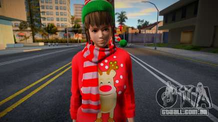 Hitomi Merry Christmas para GTA San Andreas