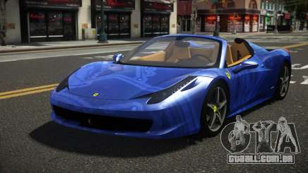 Ferrari 458 LE Roadster S4 para GTA 4