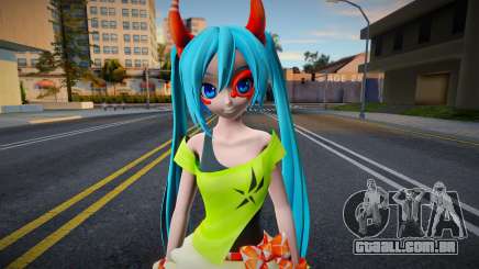 PDFT Hatsune Miku DE-MONSTAR para GTA San Andreas