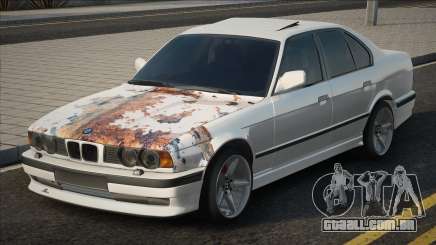 BMW 5-er E34 Enferrujado para GTA San Andreas