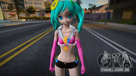 PDFT Hatsune Miku Pink Pops v4 para GTA San Andreas
