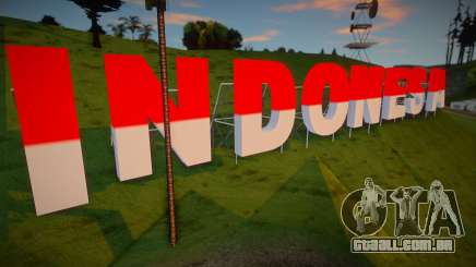 Indonesia Sign para GTA San Andreas