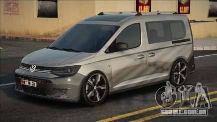 Volkswagen Caddy 2022 Silver para GTA San Andreas