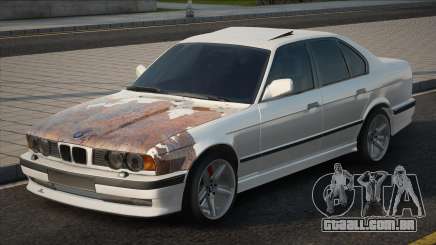 BMW 5-er E34 V2 enferrujado para GTA San Andreas