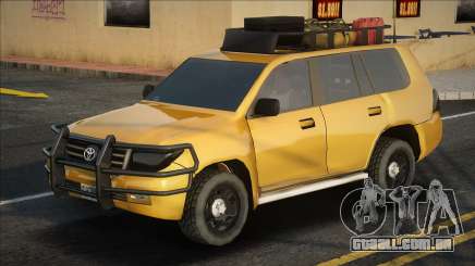 Toyota Land Cruiser Yellow para GTA San Andreas