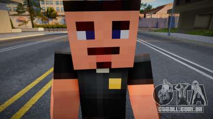 Hernandez Minecraft Ped para GTA San Andreas