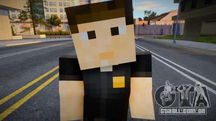 Lapd1 Minecraft Ped para GTA San Andreas