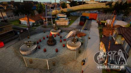 Base Militar de Grove Street para GTA San Andreas