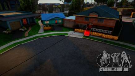 New street Grove para GTA San Andreas