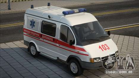 GAZ - 2217 Sobol Ambulância da Ucrânia para GTA San Andreas