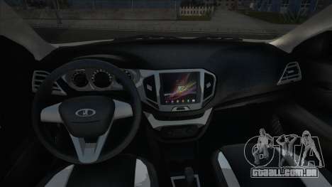 Lada Vesta Tuning White para GTA San Andreas