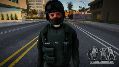 Policial Uniforme 1 para GTA San Andreas