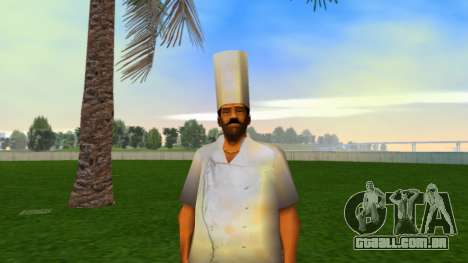 Chef Upscaled Ped para GTA Vice City