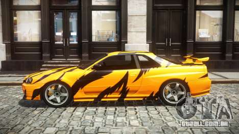 Nissan Skyline R34 E-Limited S13 para GTA 4