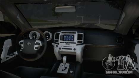 Toyota Land Cruiser 200 [Black] para GTA San Andreas