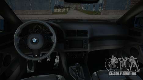 BMW M5 E39 UKR Plate para GTA San Andreas