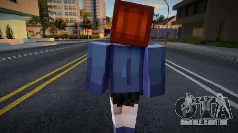 Wfyclot Minecraft Ped para GTA San Andreas