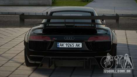 Audi R8 UKR Plate para GTA San Andreas