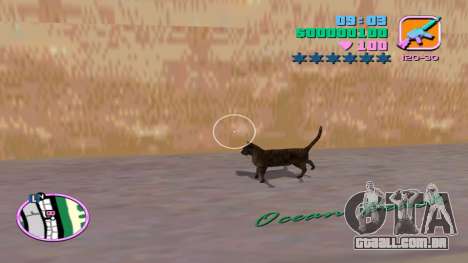 Gato Animado Brown por Faizan Gaming para GTA Vice City