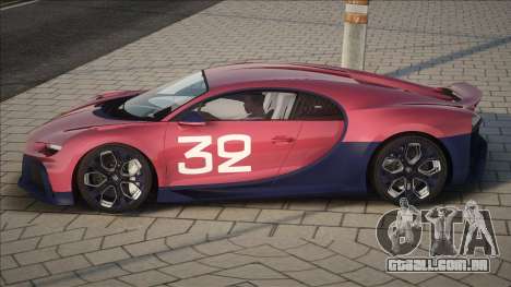 Bugatti Chiron Profilée 2023 Reino Unido para GTA San Andreas