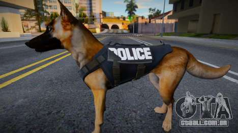 Dog Police (cachorro policial) para GTA San Andreas