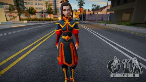 Azula Avatar para GTA San Andreas