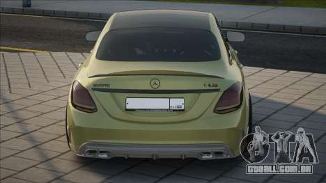 Mercedes-Benz C63s [Gold] para GTA San Andreas
