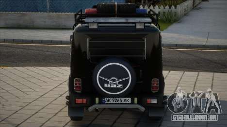 UAZ Ukr Plate para GTA San Andreas