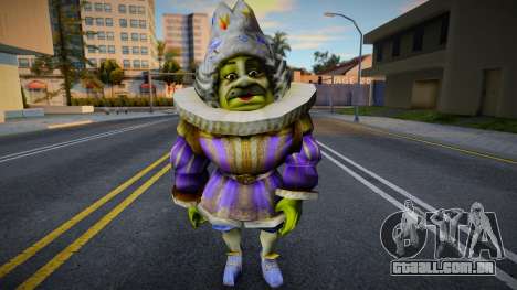 Sherk del la realeza pricipe de Sherk 3 para GTA San Andreas