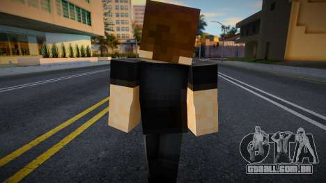 Sfpd1 Minecraft Ped para GTA San Andreas