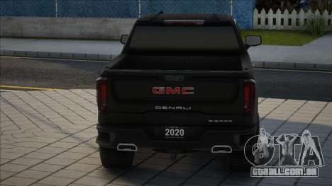 GMC Sierra Denali 2020 [Black] para GTA San Andreas