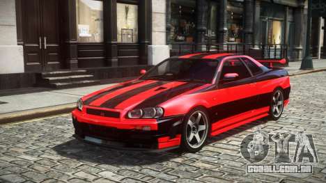 Nissan Skyline R34 E-Limited S14 para GTA 4