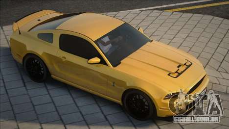 Ford Mustang GT500 Yellow para GTA San Andreas