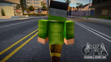 Psycho Minecraft Ped para GTA San Andreas