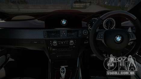 BMW M3 E92 [Evil] para GTA San Andreas