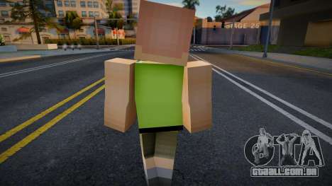 Wmyammo Minecraft Ped para GTA San Andreas