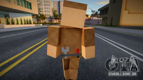 Janitor Minecraft Ped para GTA San Andreas