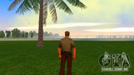 Cop - Upscaled Ped para GTA Vice City