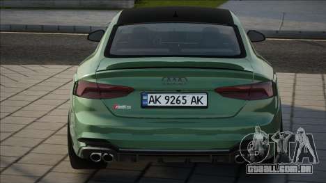 Audi S5 Ukr Plate para GTA San Andreas