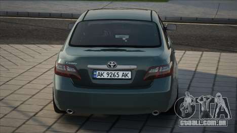 Toyota Camry 40 Ukr Plate para GTA San Andreas