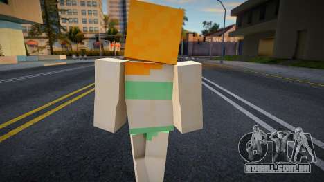 Wfybe Minecraft Ped para GTA San Andreas