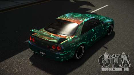 Nissan Skyline R33 G-Sports S9 para GTA 4