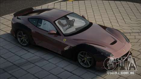 Ferrari F12 Berlinetta Plate para GTA San Andreas