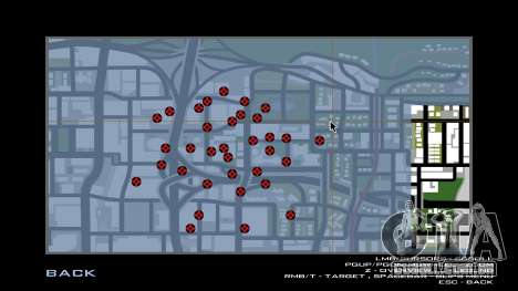 Número ilimitado de marcadores no mapa para GTA San Andreas