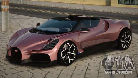 Bugatti Mistral 2023 UKR para GTA San Andreas