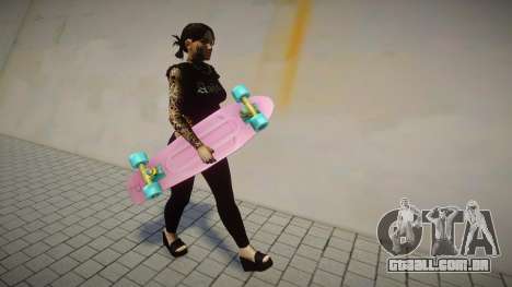 Skate Rosa para GTA San Andreas