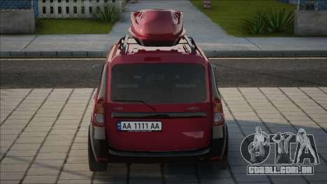 Lada Largus [Red] para GTA San Andreas