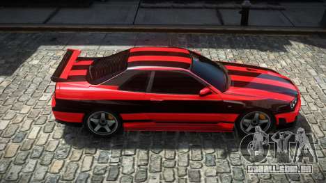 Nissan Skyline R34 E-Limited S14 para GTA 4