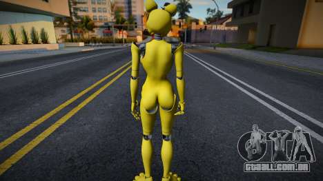 Golden Toy Freda FNAF Jumplove para GTA San Andreas